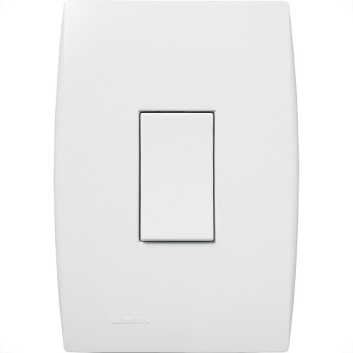 Conjunto Soprano Ilus 4X2 Branco Com Placa(1Paralelo Vertical) 5Ta99043