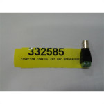 Conector Coaxial Femea Bnc Borne Femea 1099 - Kit C/10 
