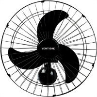 Ventilador Parede Ventisol 50Cm Preto Bivolt 200W 538