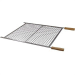 Grelha Churrasqueira Inox Riskgas 30X50 600