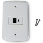Conjunto Tramontina Liz 4X2 Branco Com Placa (1 Tomada Rj45) 
