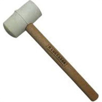 Martelo Azulejista Borracha Dlucca 40Mm Branco 49