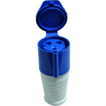 Acoplamento Jng 220V 2 Polos+Terra 32A Azul 223 52872