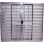 Janela Veneziana Aluminio Hikari 1 X 1,2M Grade Vc55