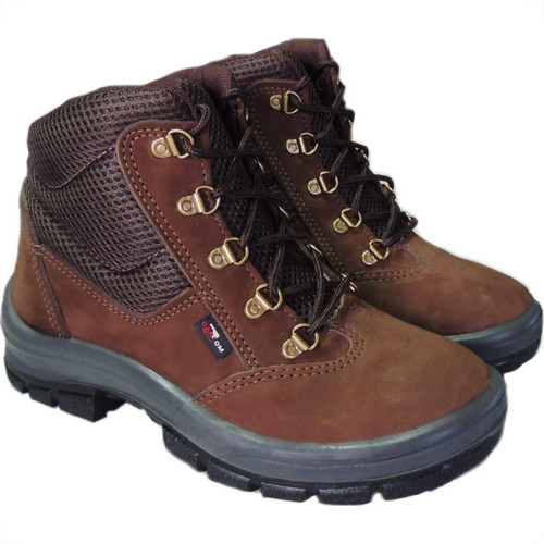 Botina Cartom Tp94 Com Cadarco''37'' Sem Biqueira Marrom Par 4197