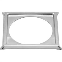 Porta Grelha Inox Hidrolar Quadrada 10Cm 30575