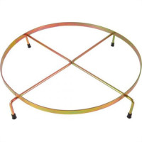 Suporte Para Vaso Iguatemi N.3 Rasteiro 24Cm Bicromatizado 104 - Kit C/5 