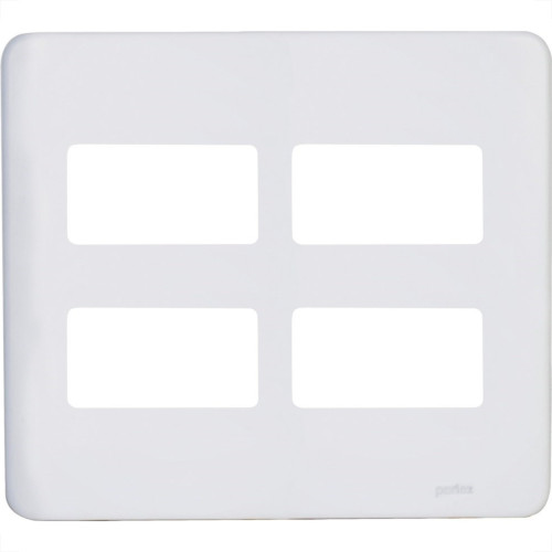 Placa Perlex Aros 4X4 (4 Modulos Distanciadas) 73Pl22S
