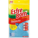 Pano Limpeza Esfrebom/Sekito Multiuso Azul Blister 49055