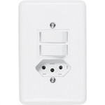 Conjunto Ilumi 4X2 Branco Com Placa(2Simples+Tomada 10A) 20210