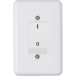 Conjunto Ilumi 4X2 Branco Com Placa(1Bipolar 25A) 2033