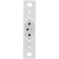 Conjunto Ilumi 4X2 Branco Sem Placa(1Tomada 10A) 20140/0