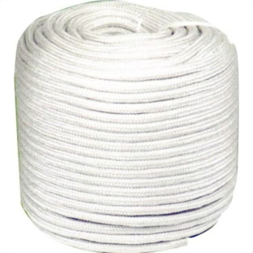 Corda Poliester Firmeza Rolo Branca 8Mm/230M 20123