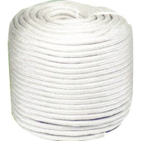 Corda Poliester Firmeza Rolo Branca 10Mm/165M 20124