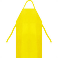 Avental Pvc Plastcor Amarelo 0,70X1,2M 700.10704 - Kit C/5 