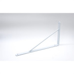 Suporte Prateleira Overtime Forte Branco 30Cm Peca 170003 - Kit C/12 