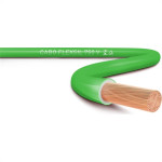 Fio Cabinho Flexivel Sil 750V ''Por Metro'' 70Mm Verde 