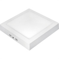 Luminaria Led Plafon Taschibra Externo Quadrado 18W 3000K 22Cm 