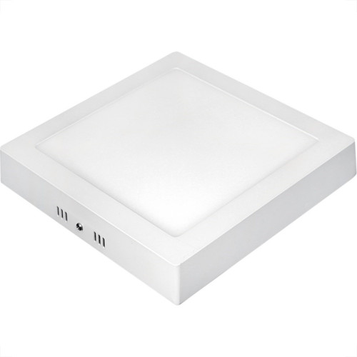 Luminaria Led Plafon Taschibra Externo Quadrado 18W 3000K 22Cm 