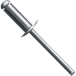 Rebite Western Aluminio Repuxo 60Pc 1777