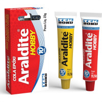 Araldite Tekbond Hobby 10 Minutos 23 Gramas 
