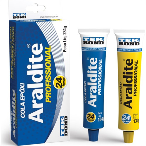 Araldite Tekbond 24 Horas Resinaendurecedor 234 Gramas 