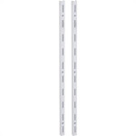 Trilho Prateleira Multivisao Aco Simples Branco 1,5M Ts-150
