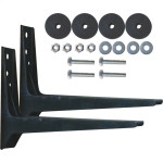 Suporte Ar-Condicionado 450Mm 9A12Btv Preto Par 95