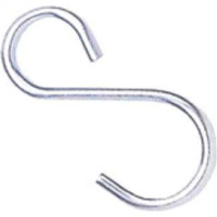 Gancho Tipo S Zincado 3 4,4X63Mm 100pcs Sao Raphael 