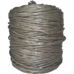 Fitilho Torcido Grosso Cinza Rolo 0214 1292