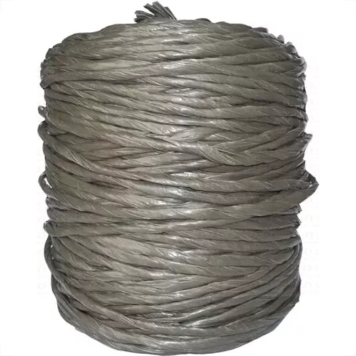 Fitilho Torcido Grosso Cinza Rolo 0214 1292