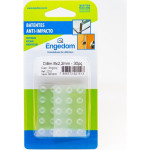 Protetor Adesivo Engedom Redondo 08X2,2Mm 30Pecas 2232