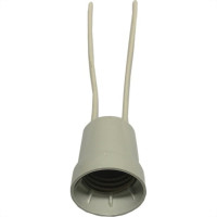 Soquete Com Rabicho Voltec Branco V400.1 - Kit C/50 