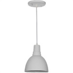 Luminaria Pendente Condulai Branca Pen Fun 015 Bc