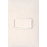 Conjunto Pial Plus+ 4X2 Branco Com Placa(1Simples) 611110Bc