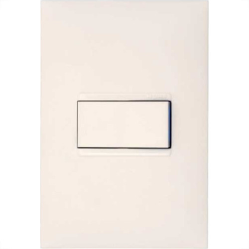 Conjunto Pial Plus+ 4X2 Branco Com Placa(1Simples) 611110Bc