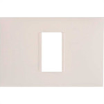 Placa Pial Plus+ Branca 4X2 (1 Modulo Horizontal) 618501Bc