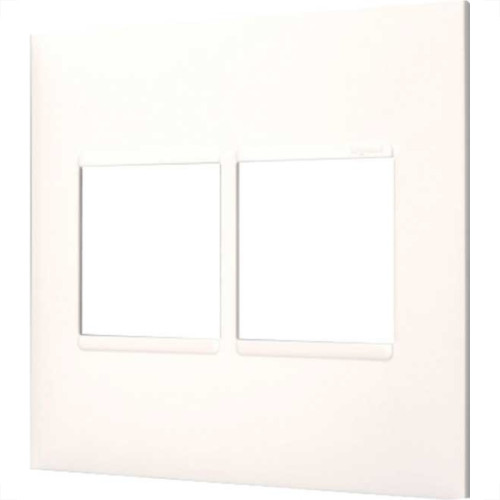 Placa Pial Plus+ Branca 4X4 (2+2 Horizontal) 618512Bc