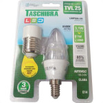 Lampada Led Vela Taschibra 3W 6500K Clara Tvl25 