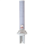 Poupa Copos Agua Exaccta Branco E-Dpca002M