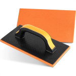 Desempenadeira Pvc Roma 14X27 Com Borracha Preta 5 50Eva