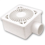 Ralo Sifonado Grap Quadrado Branco 1337