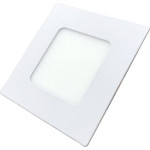 Luminaria Led Plafon Perkon Embutir Quadrado 03W 3000K 08Cm 1211