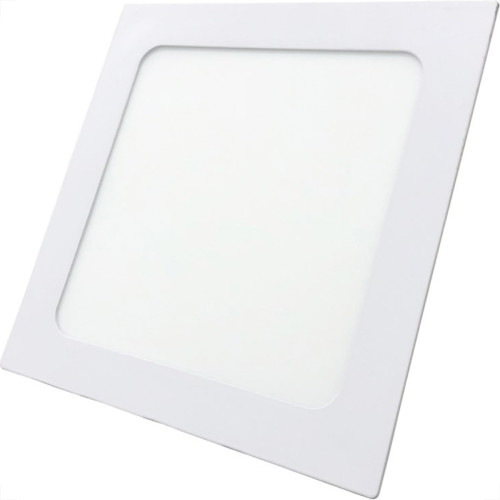 Luminaria Led Plafon Perkon Embutir Quadrado 12W 6000K 17Cm 1216
