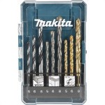 Broca Aco Carbono /Videa/Aco Rapido Makita Kit Com 9 Pecas D-71962