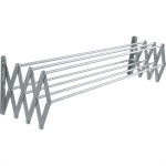 Varal Sanfonado Maxeb Aluminio Parede 1,00M 7206