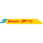 Lamina Serra Sabre Starrett 150Mm/6'' Bi-Metal 2 Pecas 18 Dentes B618-2