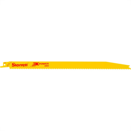 Lamina Serra Sabre Starrett 300Mm/12'' Bi-Metal 2Pecas 6 Dentes Bt126-2