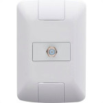 Conjunto Tramontina Aria 4X2 Branco Com Placa (1 Tomada Tv) 57241/017