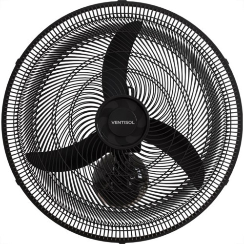 Ventilador Parede Ventisol 50Cm Preto Grade Plastico 220V 130W 14062